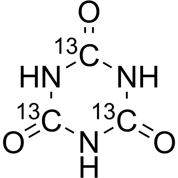 Cyanuric acid-13C3 (cyanuric acid-13C3) 201996-37-4